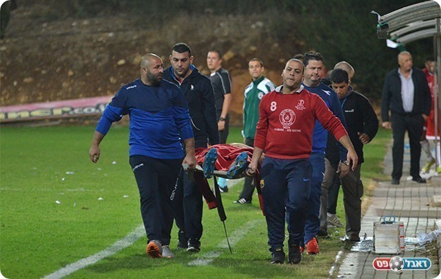 בשאר דאהר מפונה לבית החולים (אבי רביבו)